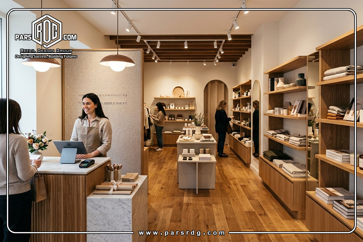 طراحی فروشگاه کوچک