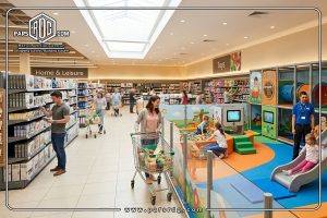 فضای سرگرمی کودکان در هایپرمارکت